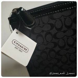 Coach SV Black Grey Tablet Sleeve Computer
